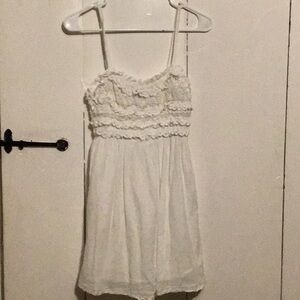 American eagle white dress